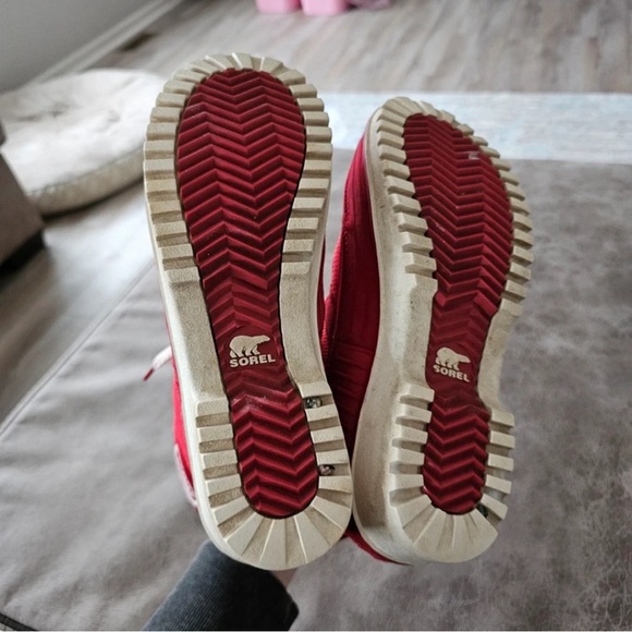 Sorel Red Women's Boots - Picture 5 of 6